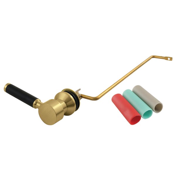 Side Mount Toilet Tank Lever, Brushed Brass